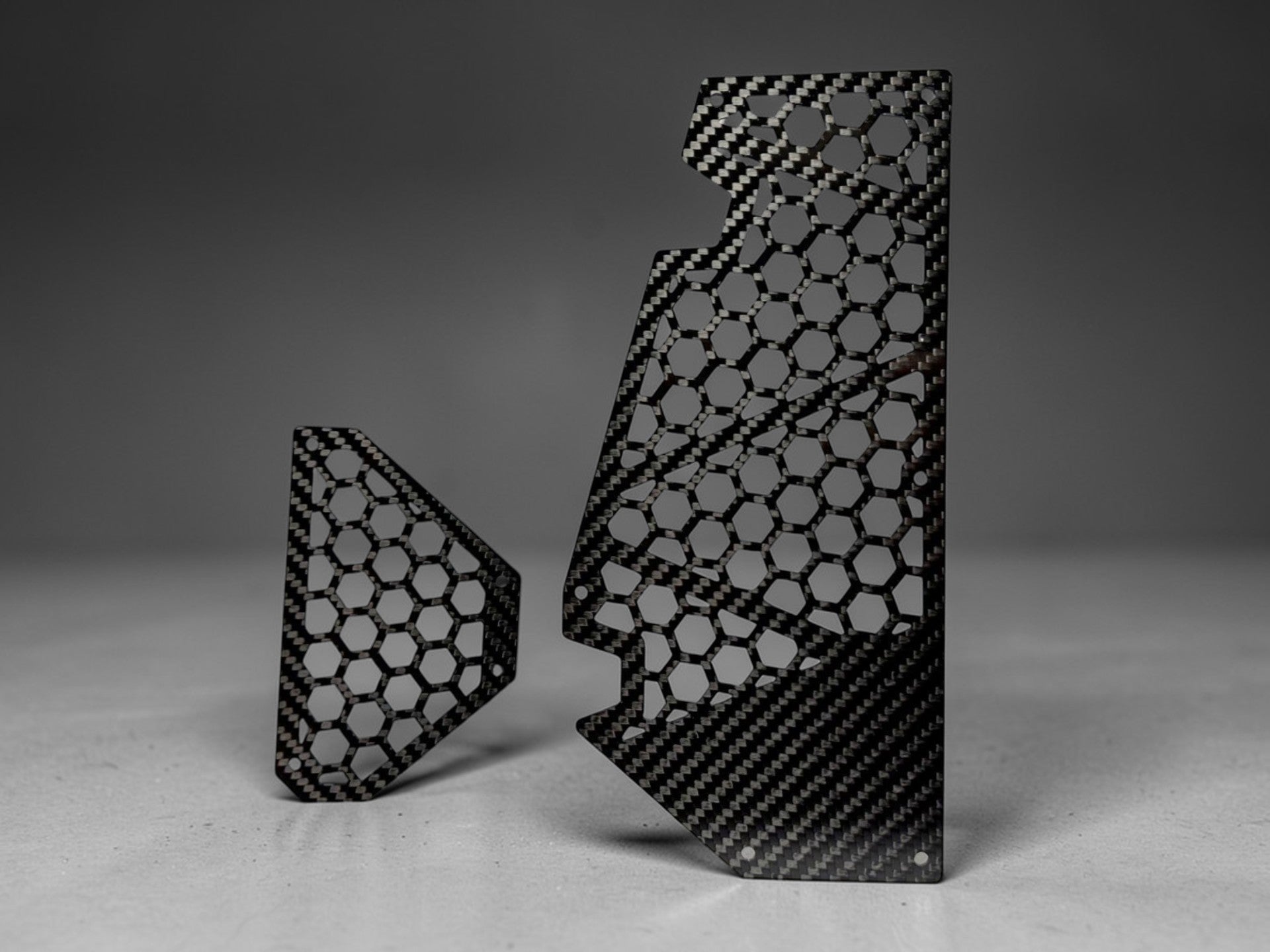 POLARIS XPEDITION CARBON FIBER SIDE AIR VENT TRIM SET