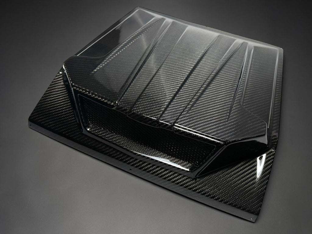 POLARIS XPEDITION CARBON FIBER HOOD SCOOP