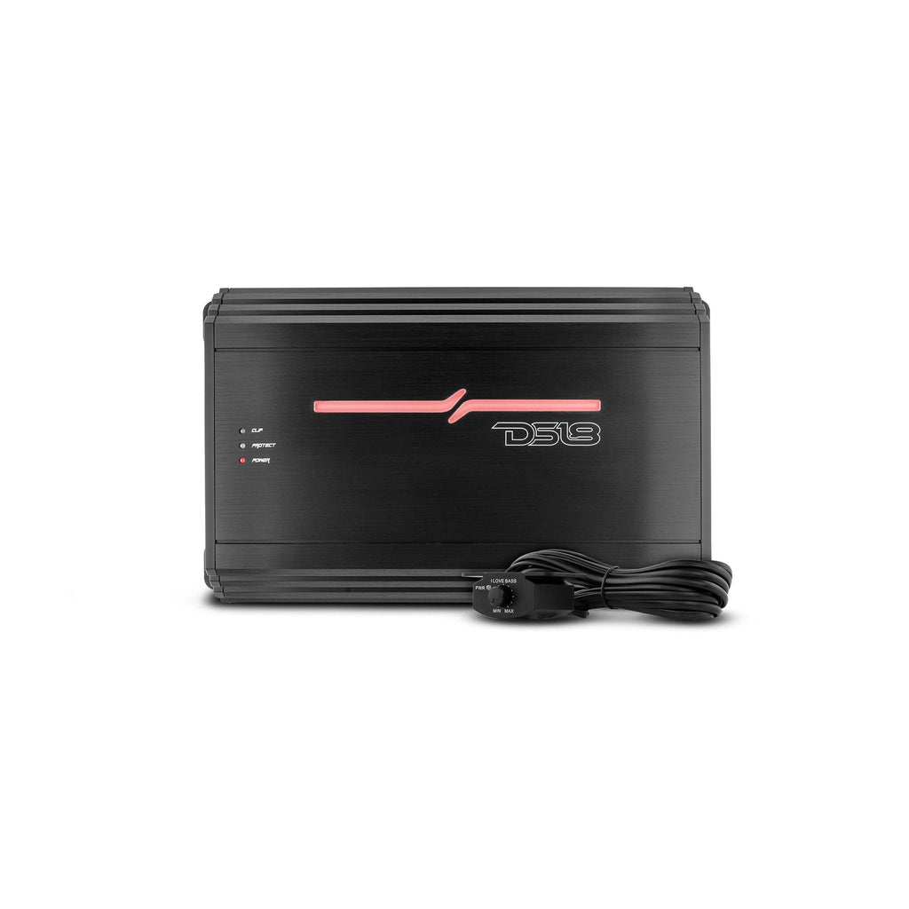 DS18 ZR112LD-PKG Bass Package 12" Subwoofer In a Ported Box With Amplifier and Amplifier Installation Kit - ZR112LD + ZR1000.1D Amp + AMPKIT4