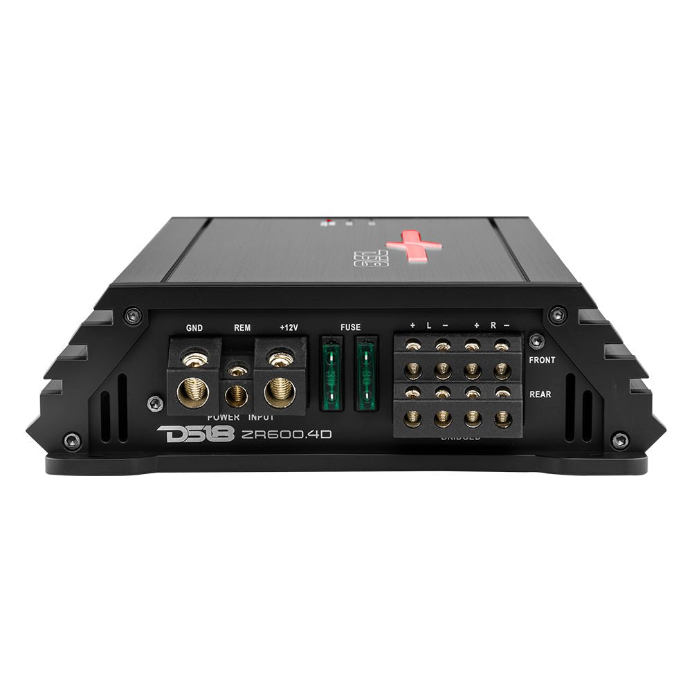 ZR 4-Channel Class D Amplifier 4 x 150 Watts Rms @ 4-ohm