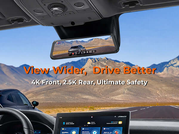 Acument Front/ Rearview mirror switch control system