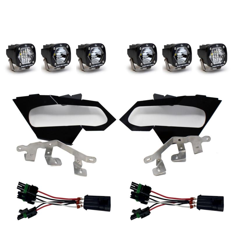 Baja Designs Can-Am Maverick X3 Headlights (2017-2024)