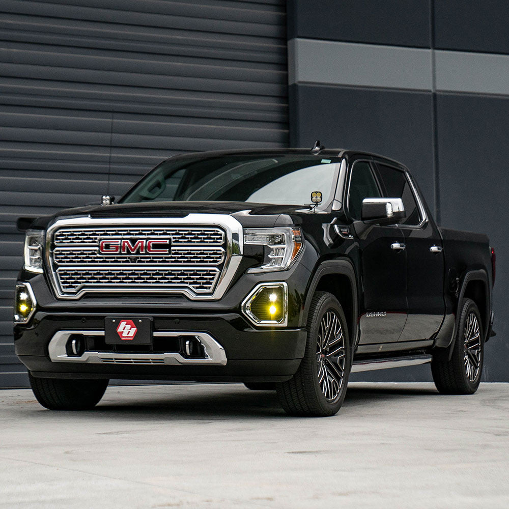 Baja Designs S1 Dual Fog Pocket Light Kit | 19-22 GMC Sierra 1500
