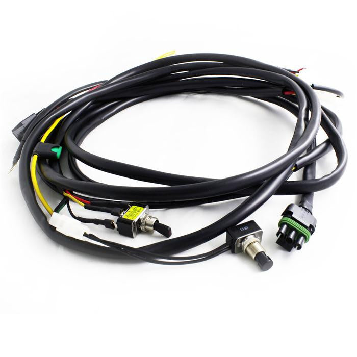Baja Designs OnX6/XL Hi-Power w/Mode Switch 2-Light Max (355 Watts) Wiring Harness | Universal