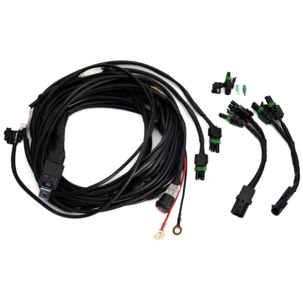 Baja Designs Squadron S2 S1 3-Light Splitter Wiring Harness