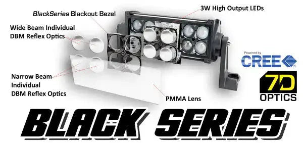 ORACLE Black Series - 7D 52” 300W Dual Row LED Light Bar