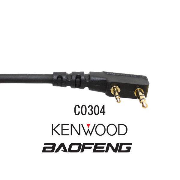 Coil Cord Headset Adapter