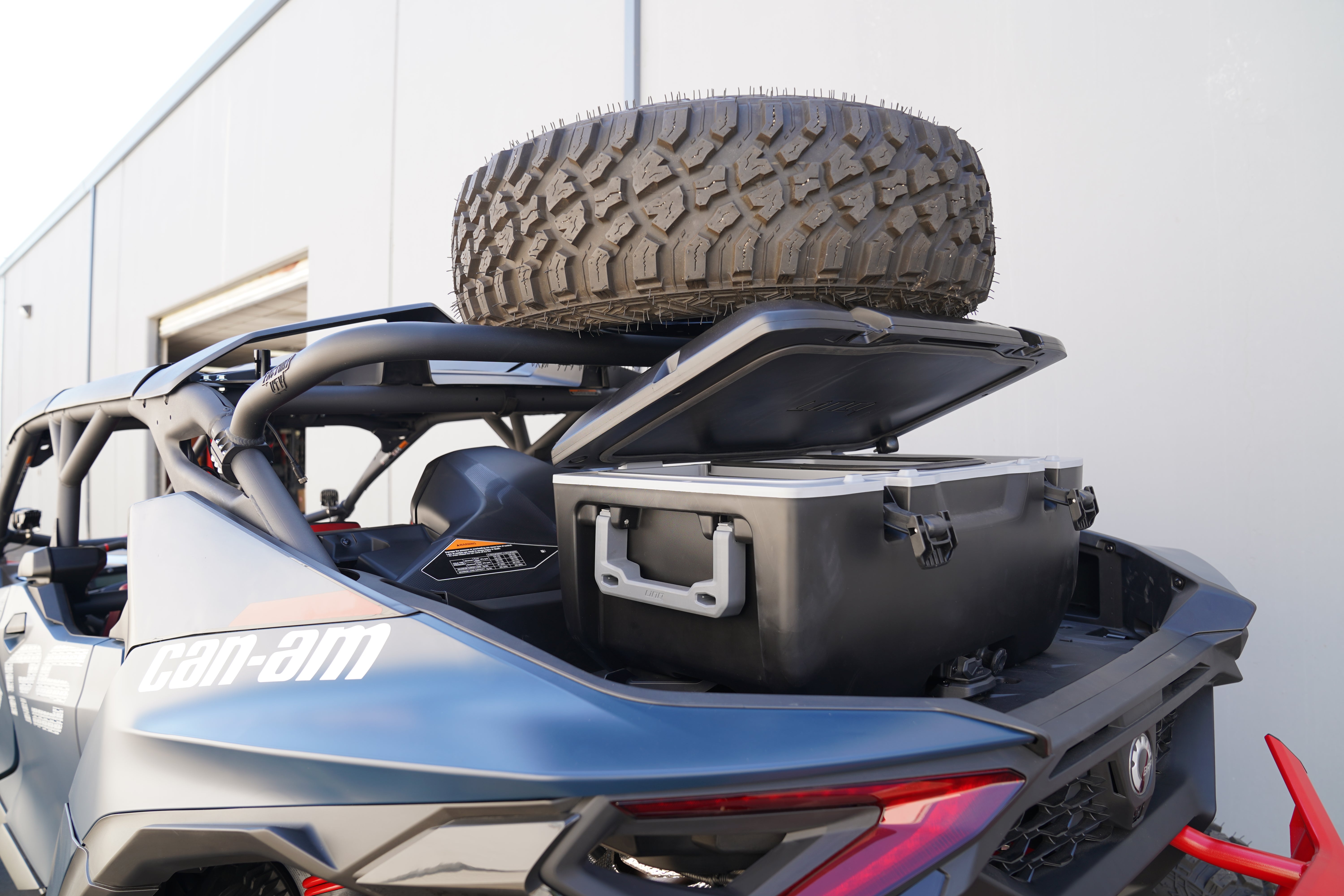 Can-Am Maverick R Max Mid-Height Dual Clamp Spare Tire Mount