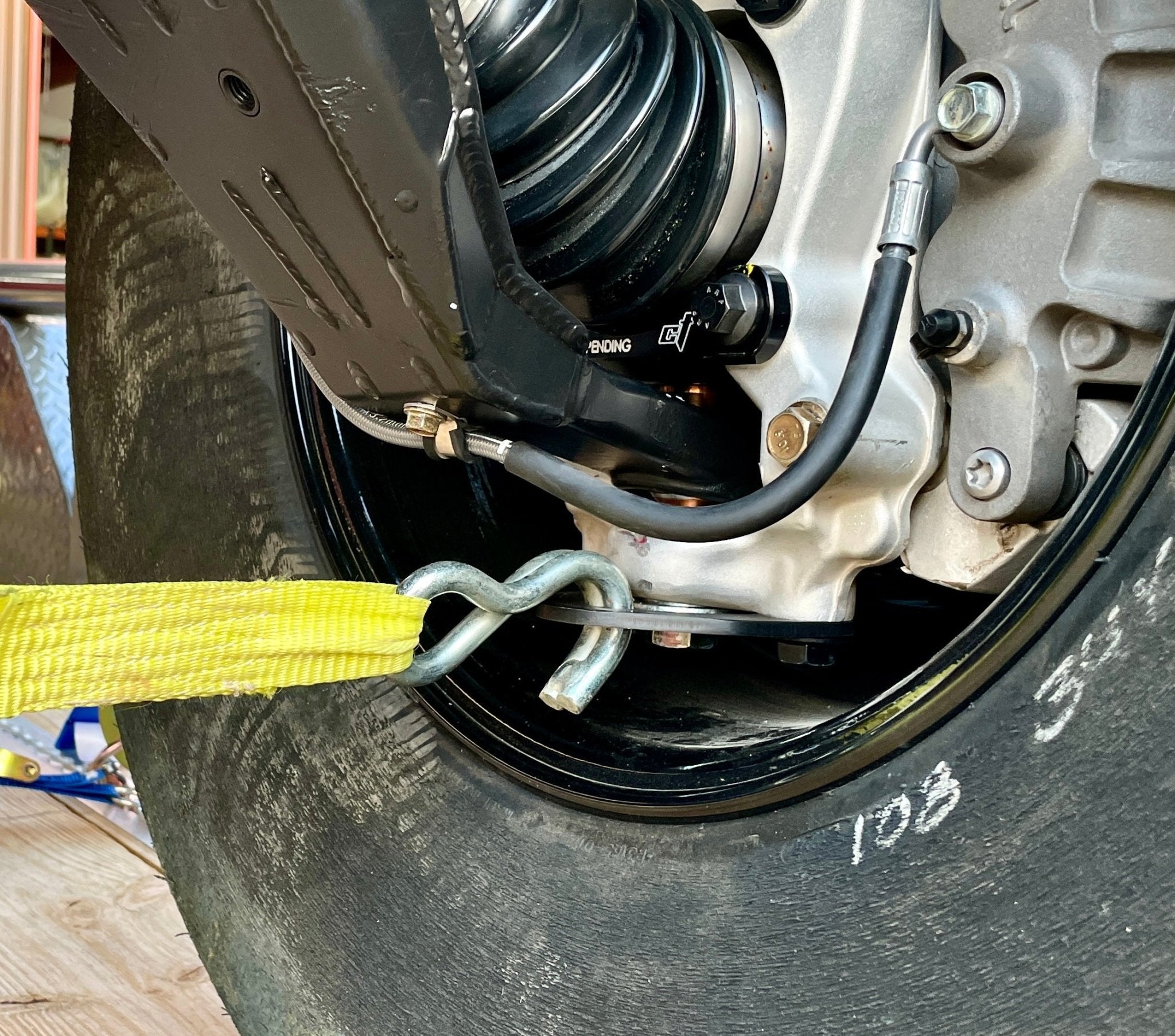 Can-Am Maverick R Width Reduction Suspension Tie Down Kit - SHIFT Performance Labs