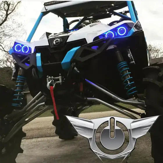 ORACLE Lighting 2007-2019 Can-Am Renegade LED Surface Mount Headlight Halo Kit