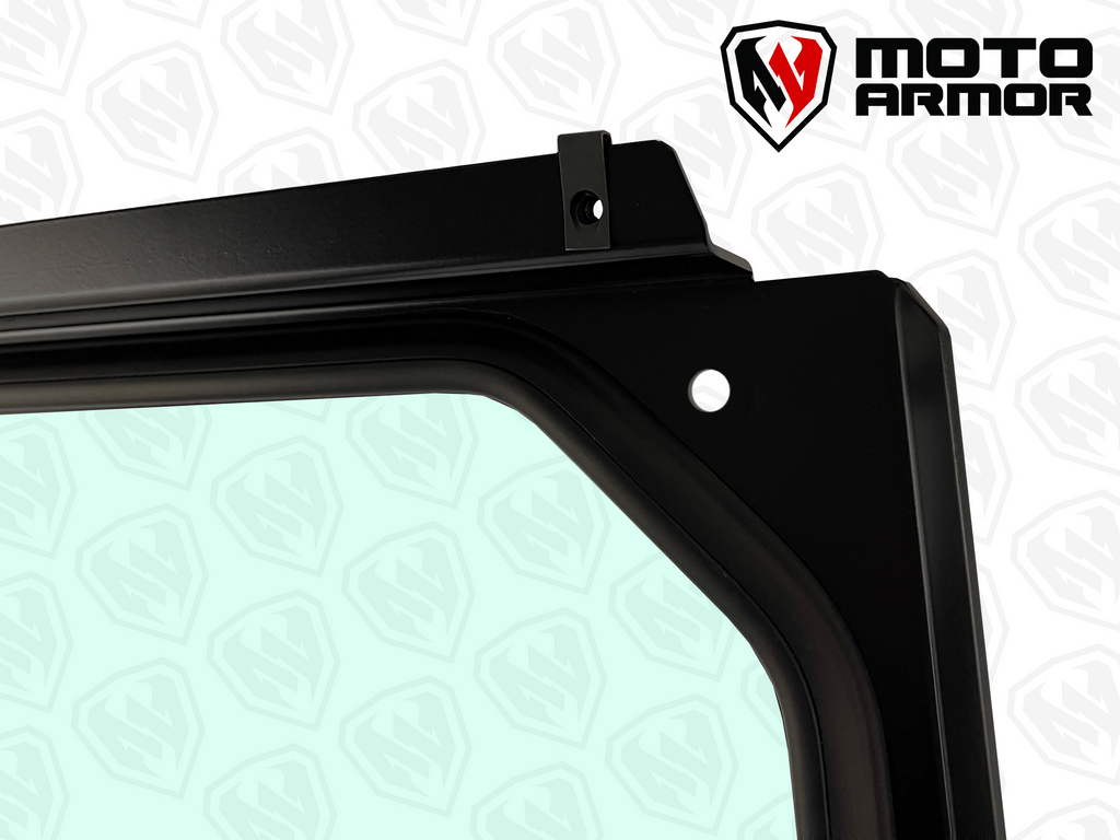 Glass Windshield with Vent for Polaris RZR Trail S