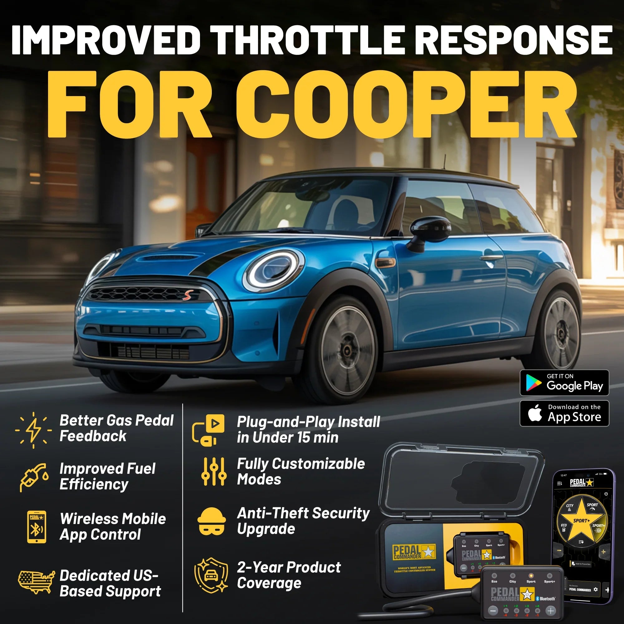 Pedal Commander for Mini Cooper