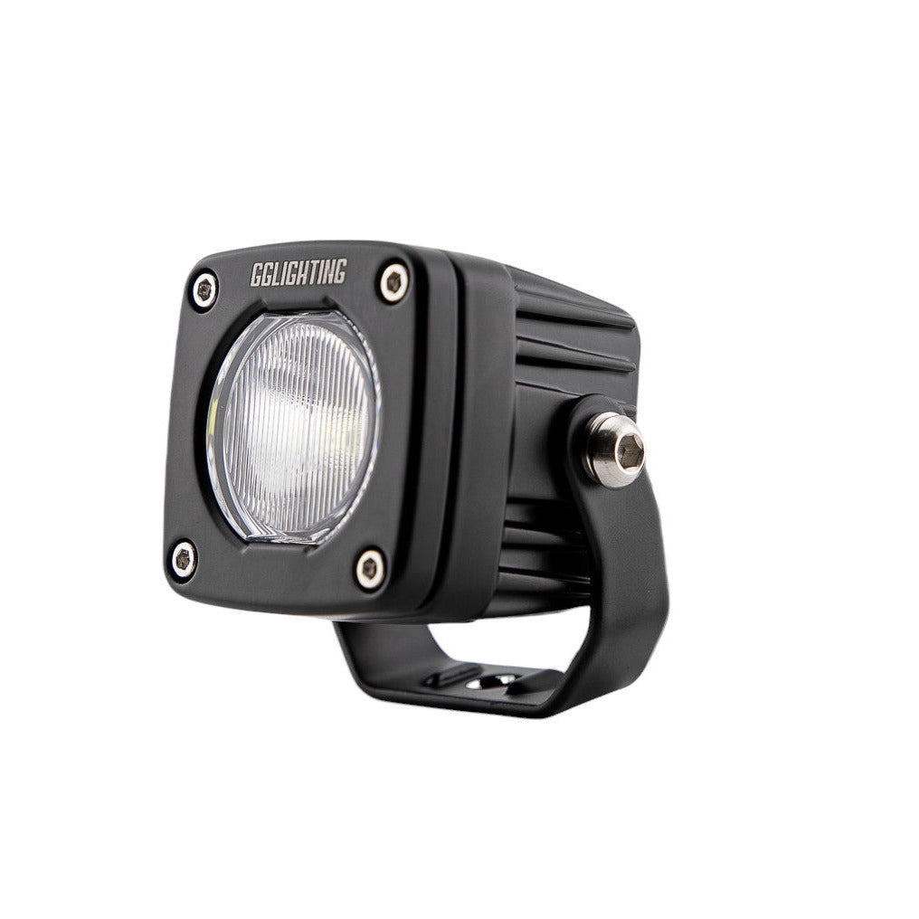 GP5 Single LED Pod Light Amber + Free Clear Lens