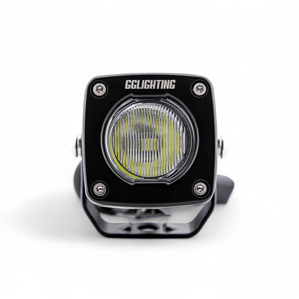 GP5 Single LED Pod Light Amber + Free Clear Lens