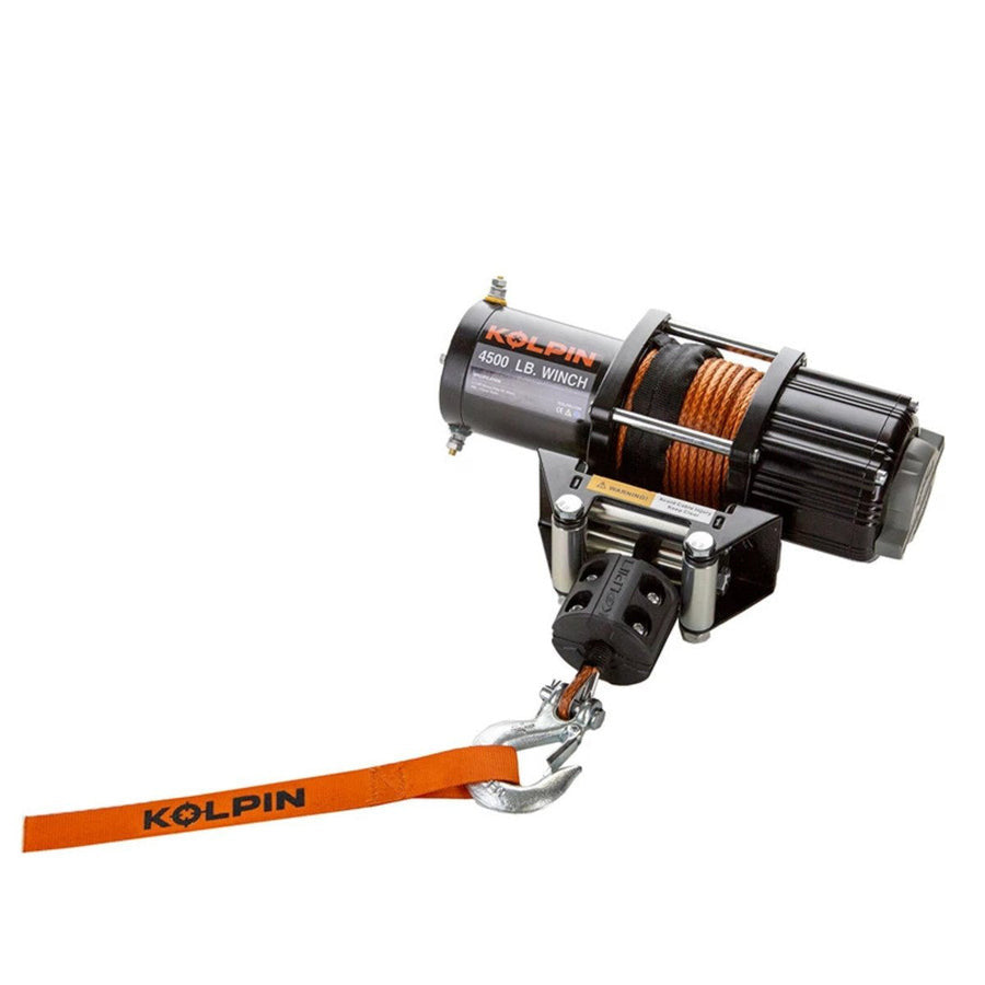 Kolpin 4500 lb Synthetic Rope Winch Kit 