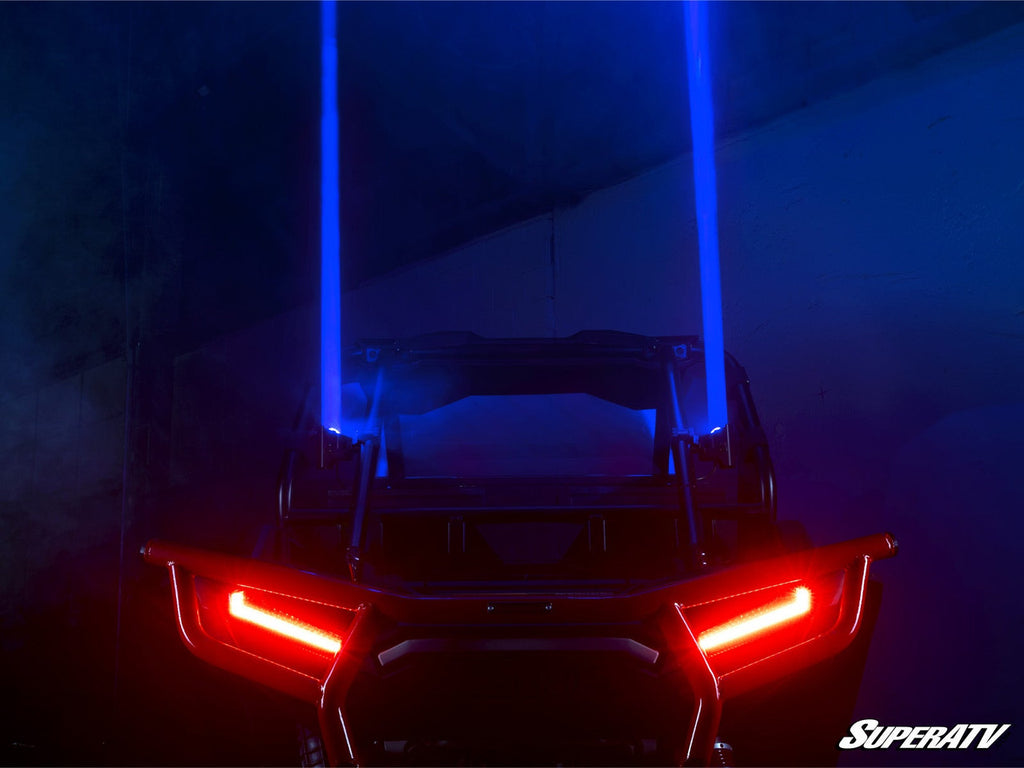 LED Laser Whip Lights