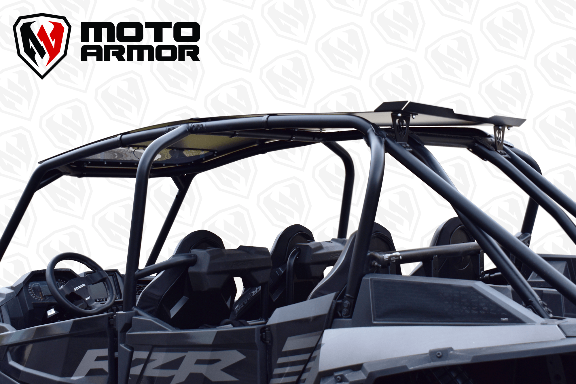 Aluminum Roof (With Sunroof) RZR  Turbo S 4 Seat Black