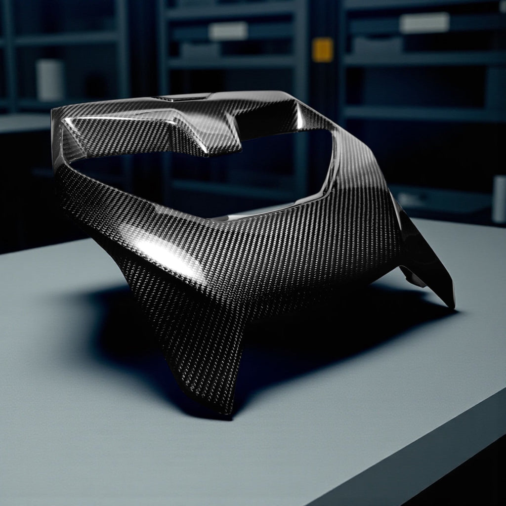 CAN AM MAVERICK R CARBON FIBER SR CENTER HOOD