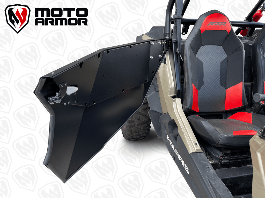 Aluminum Doors for RZR 2 Seat XP 1000, XP Turbo, and Turbo S