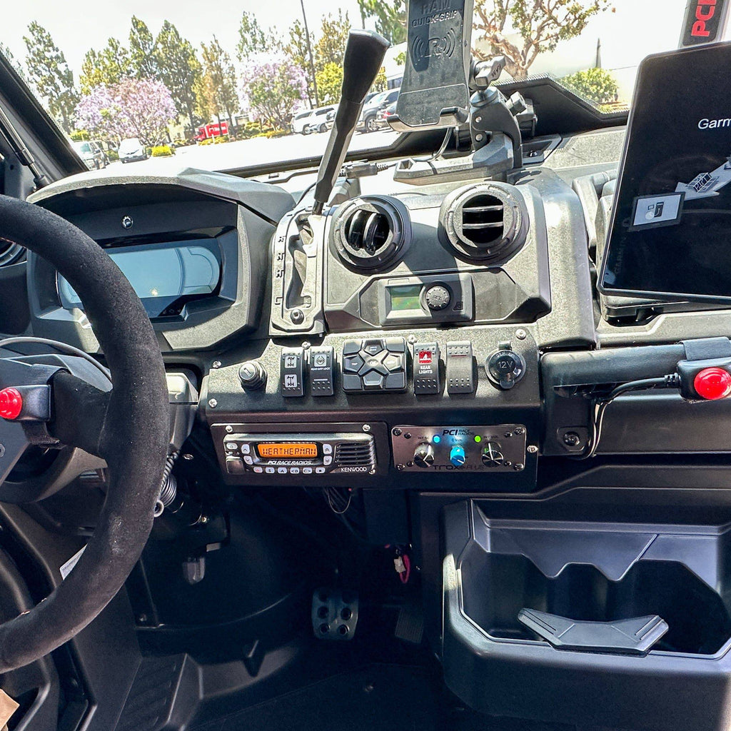 Can-Am Defender Radio and Intercom Bracket