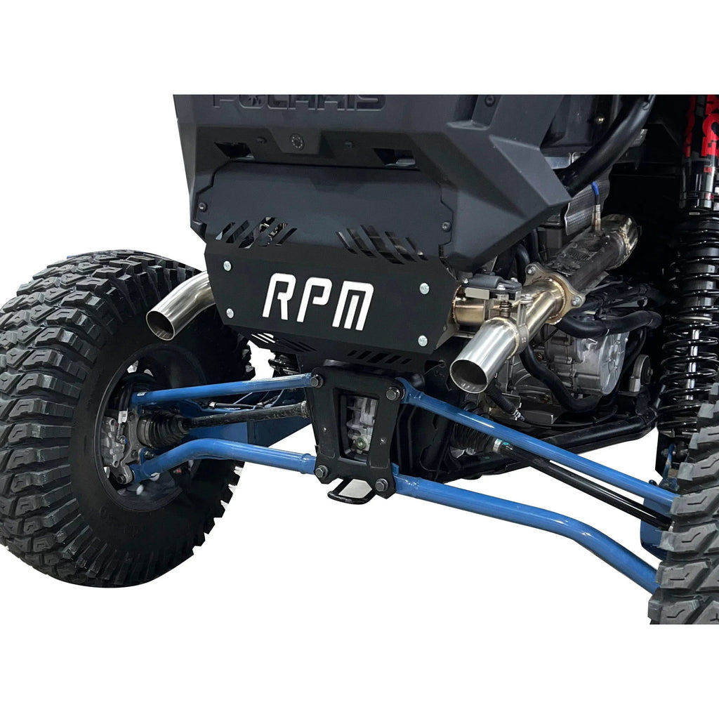 RPM RZR PRO XP & Turbo R/Pro S E-Valve Muffler - Dual Tip Captains Choice Exhaust - 2020-2026 PRO XP & TURBO R