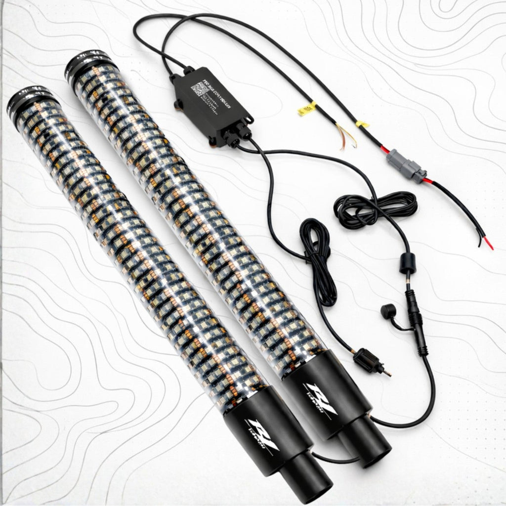 Fatty LED Whip Lights (Pair)