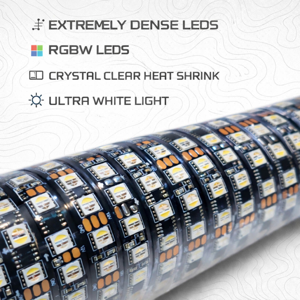 Fatty LED Whip Lights (Pair)