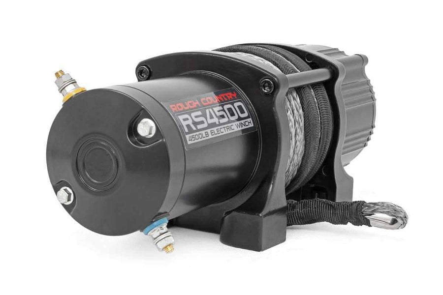 Rough Country 4500-LB UTV Synthetic Rope Winch
