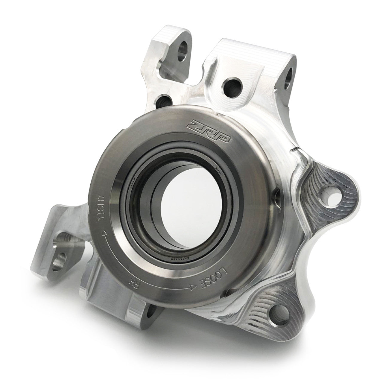 RZR 7075 Capped Billet Rear Knuckle Set (Bearing Carrier)