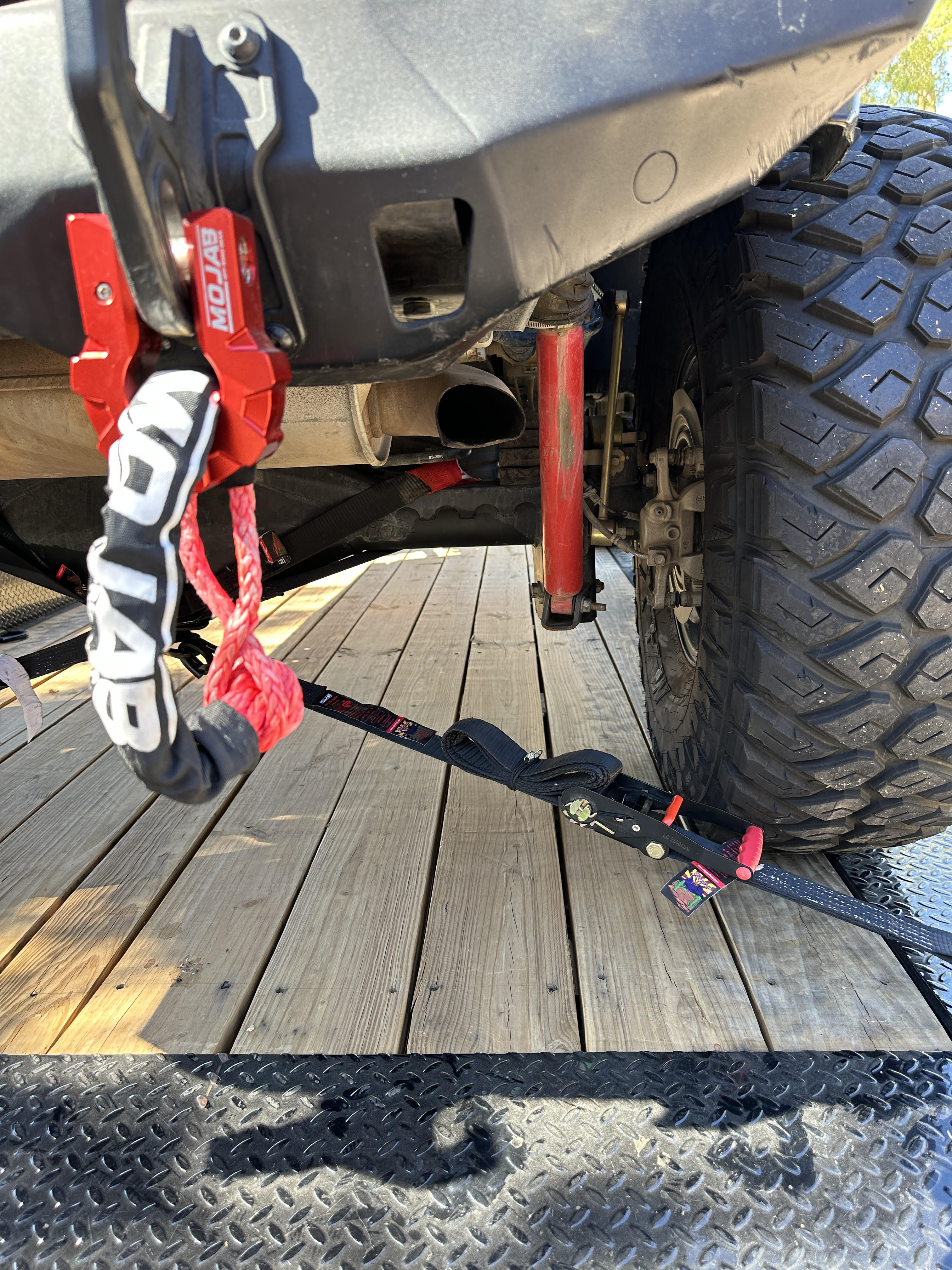 MOJAB 3/4'' Aluminum D-Shackle set-9 Ton