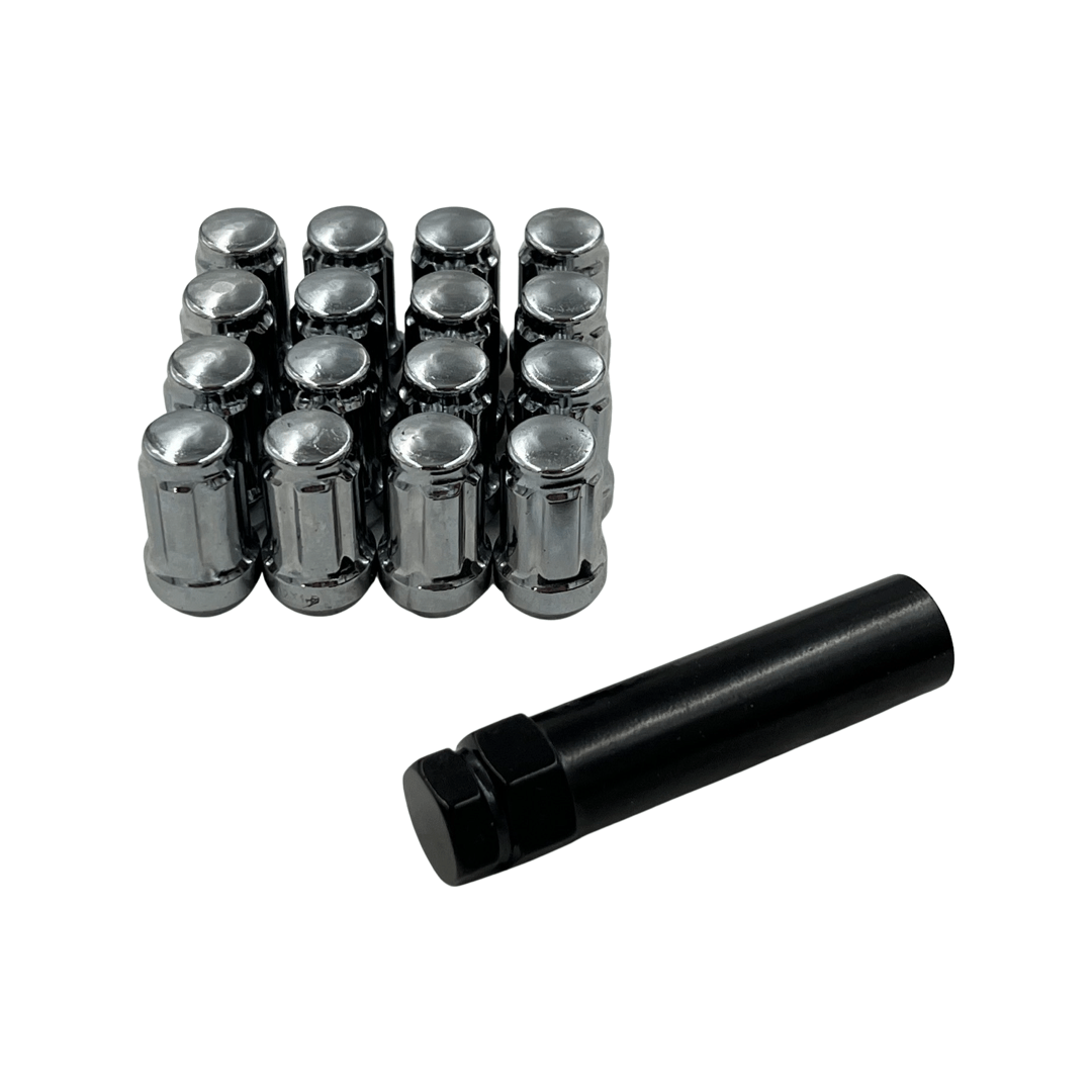 UTV Lug Nut Set - 16 Lug Nuts w/ Socket (M12 x 1.5)
