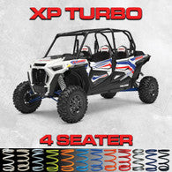 Polaris RZR XP Turbo 4 Seater Tender Spring Kit (Walker Evans Shocks)